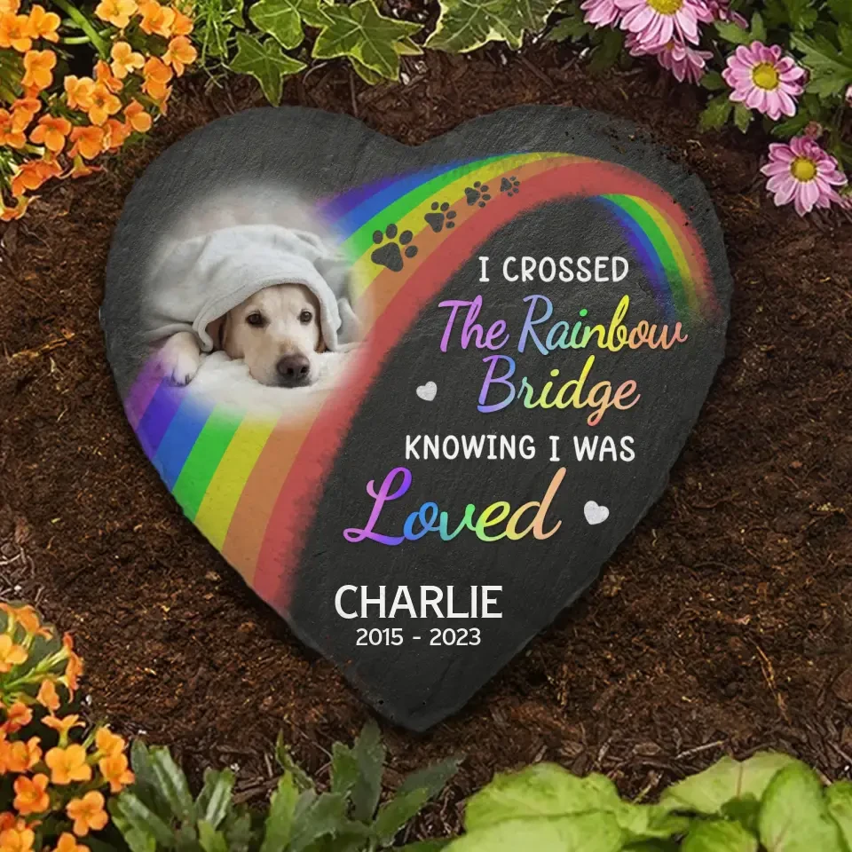 Memorial Personalized Custom Heart Shaped Memorial Stone - New Arrival, Sympathy Gift For Pet Owners, Pet Lovers AMZ 1 Memorial Personalized Custom Heart Shaped Memorial Stone - New Arrival, Sympathy Gift For Pet Owners, Pet Lovers AMZ