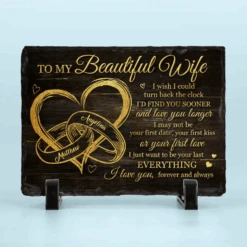 I Just Want To Be Your Last Everything - Couple Personalized Custom Rectangle Shaped Stone With Stand - Gift For Husband Wife, Anniversary 8 I Just Want To Be Your Last Everything - Couple Personalized Custom Rectangle Shaped Stone With Stand - Gift For Husband Wife, Anniversary -Pawfect House Store 66a718adcfc6d