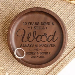Together With You Is My Favorite Place To Be - Couple Personalized Custom Wooden Jewelry Dish - Gift For Husband Wife, Anniversary 7 Together With You Is My Favorite Place To Be - Couple Personalized Custom Wooden Jewelry Dish - Gift For Husband Wife, Anniversary -Pawfect House Store 66a897b764a10