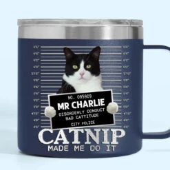 Custom Photo Catnip Made Me Do It - Dog & Cat Personalized Custom 14oz Stainless Steel Tumbler With Handle - Gift For Pet Owners, Pet Lovers 12 Custom Photo Catnip Made Me Do It - Dog & Cat Personalized Custom 14oz Stainless Steel Tumbler With Handle - Gift For Pet Owners, Pet Lovers -Pawfect House Store 66a9adbe27b18