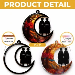 From Our First Kiss Till Our Last Breath - Couple Personalized Window Hanging Suncatcher - Gift For Husband Wife, Anniversary 12 From Our First Kiss Till Our Last Breath - Couple Personalized Window Hanging Suncatcher - Gift For Husband Wife, Anniversary -Pawfect House Store 66a9eac7328f1