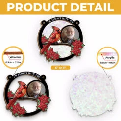 Custom Photo I Have So Much Of You In My Heart - Memorial Personalized Window Hanging Suncatcher - Sympathy Gift For Family Members 9 Custom Photo I Have So Much Of You In My Heart - Memorial Personalized Window Hanging Suncatcher - Sympathy Gift For Family Members -Pawfect House Store 66a9ecddec910