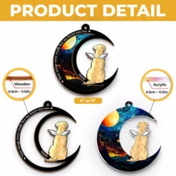 I Miss You A Lot - Memorial Personalized Window Hanging Suncatcher - Sympathy Gift For Pet Owners, Pet Lovers -Pawfect House Store 66a9f2e904f87