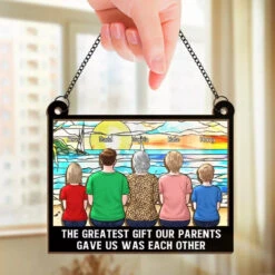 The Greatest Gift In Our Lives - Family Personalized Window Hanging Suncatcher - Gift For Family Members 7 The Greatest Gift In Our Lives - Family Personalized Window Hanging Suncatcher - Gift For Family Members -Pawfect House Store 66a9fdfddd070