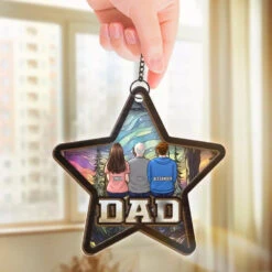 You Are The Sunshine Of My Life - Family Personalized Window Hanging Suncatcher - Father's Day, Gift For Dad, Grandpa -Pawfect House Store 66aa01be8b6bd