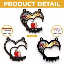 Happiness Is A Grandchild’s Hug - Family Personalized Window Hanging Suncatcher - Gift For Grandma -Pawfect House Store 66aa06f25a658