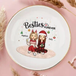 Our Memories Are Countless - Bestie Personalized Custom Jewelry Dish - Christmas Gift For Best Friends, BFF, Sisters 7 Our Memories Are Countless - Bestie Personalized Custom Jewelry Dish - Christmas Gift For Best Friends, BFF, Sisters -Pawfect House Store 66ab6776e6104