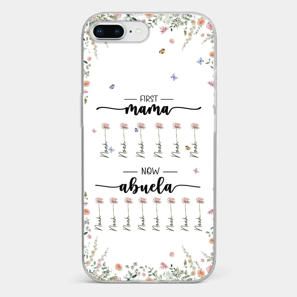 First Mom Now Granny - Family Personalized Custom Clear Phone Case - Gift For Mom, Grandma 3 First Mom Now Granny - Family Personalized Custom Clear Phone Case - Gift For Mom, Grandma - Image 3