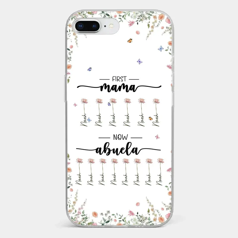 First Mom Now Granny - Family Personalized Custom Clear Phone Case - Gift For Mom, Grandma 5 First Mom Now Granny - Family Personalized Custom Clear Phone Case - Gift For Mom, Grandma - Image 5