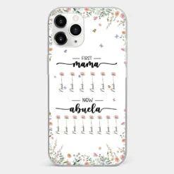 First Mom Now Granny - Family Personalized Custom Clear Phone Case - Gift For Mom, Grandma 26 First Mom Now Granny - Family Personalized Custom Clear Phone Case - Gift For Mom, Grandma -Pawfect House Store 66b2f38381a2a 7ff5cb34 57af 4f5b aea4 4b254b9803b2