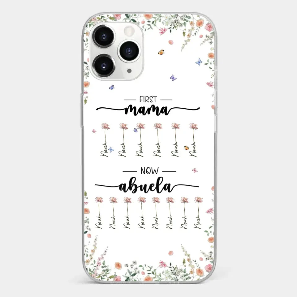 First Mom Now Granny - Family Personalized Custom Clear Phone Case - Gift For Mom, Grandma 7 First Mom Now Granny - Family Personalized Custom Clear Phone Case - Gift For Mom, Grandma - Image 7