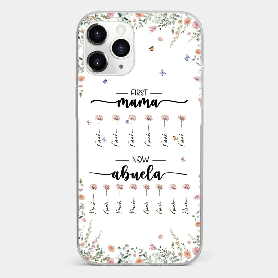 First Mom Now Granny - Family Personalized Custom Clear Phone Case - Gift For Mom, Grandma 8 First Mom Now Granny - Family Personalized Custom Clear Phone Case - Gift For Mom, Grandma - Image 8