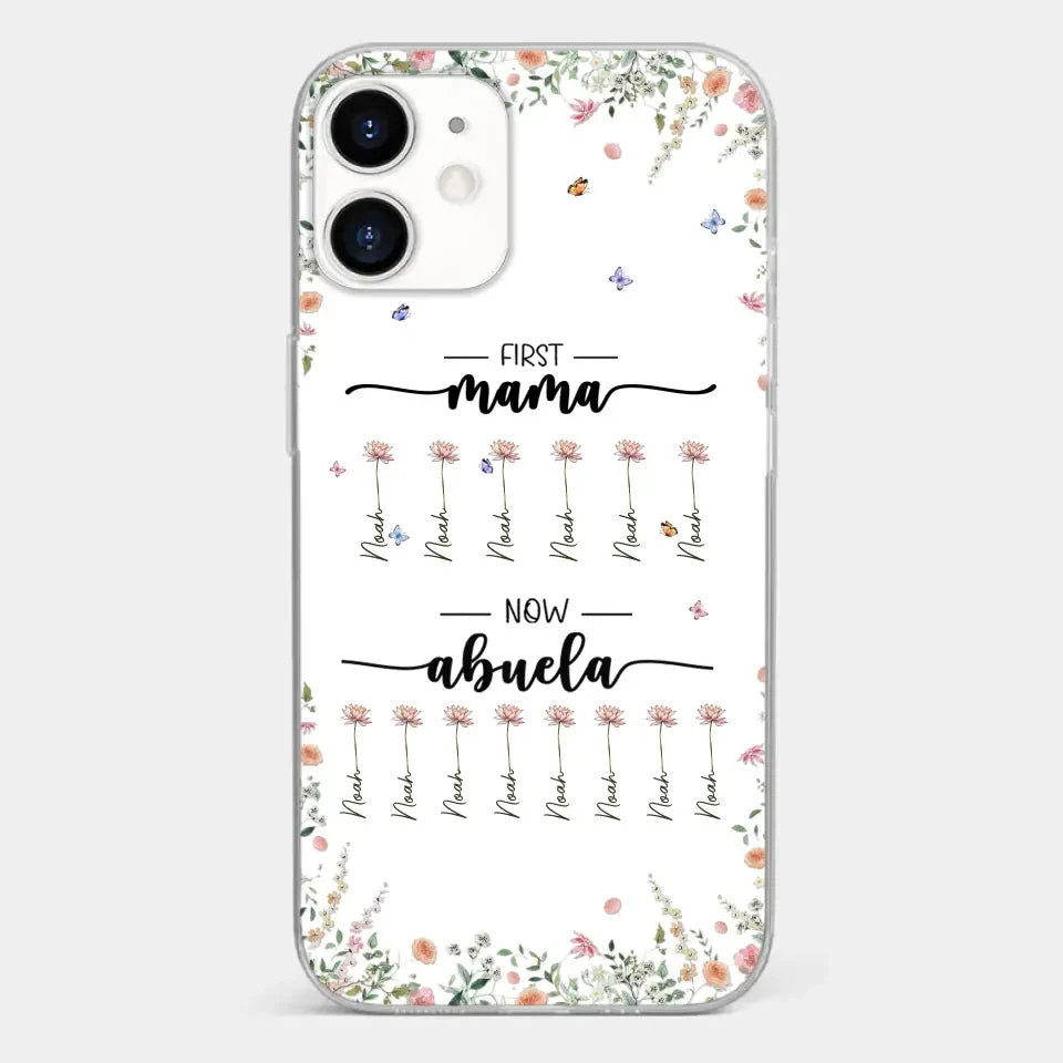 First Mom Now Granny - Family Personalized Custom Clear Phone Case - Gift For Mom, Grandma 9 First Mom Now Granny - Family Personalized Custom Clear Phone Case - Gift For Mom, Grandma - Image 9