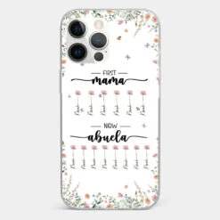 First Mom Now Granny - Family Personalized Custom Clear Phone Case - Gift For Mom, Grandma 30 First Mom Now Granny - Family Personalized Custom Clear Phone Case - Gift For Mom, Grandma -Pawfect House Store 66b2f38a8568a 735e36c5 73af 449b a4ba 9554b64d6dcf