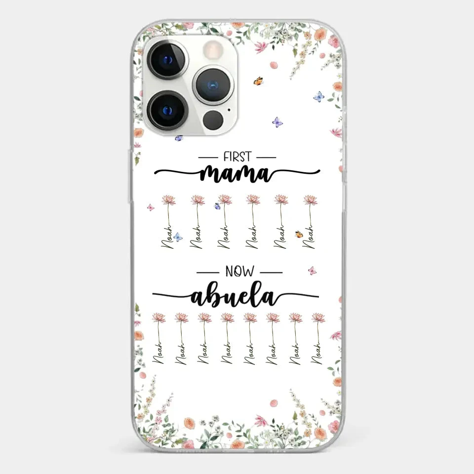 First Mom Now Granny - Family Personalized Custom Clear Phone Case - Gift For Mom, Grandma 12 First Mom Now Granny - Family Personalized Custom Clear Phone Case - Gift For Mom, Grandma - Image 12