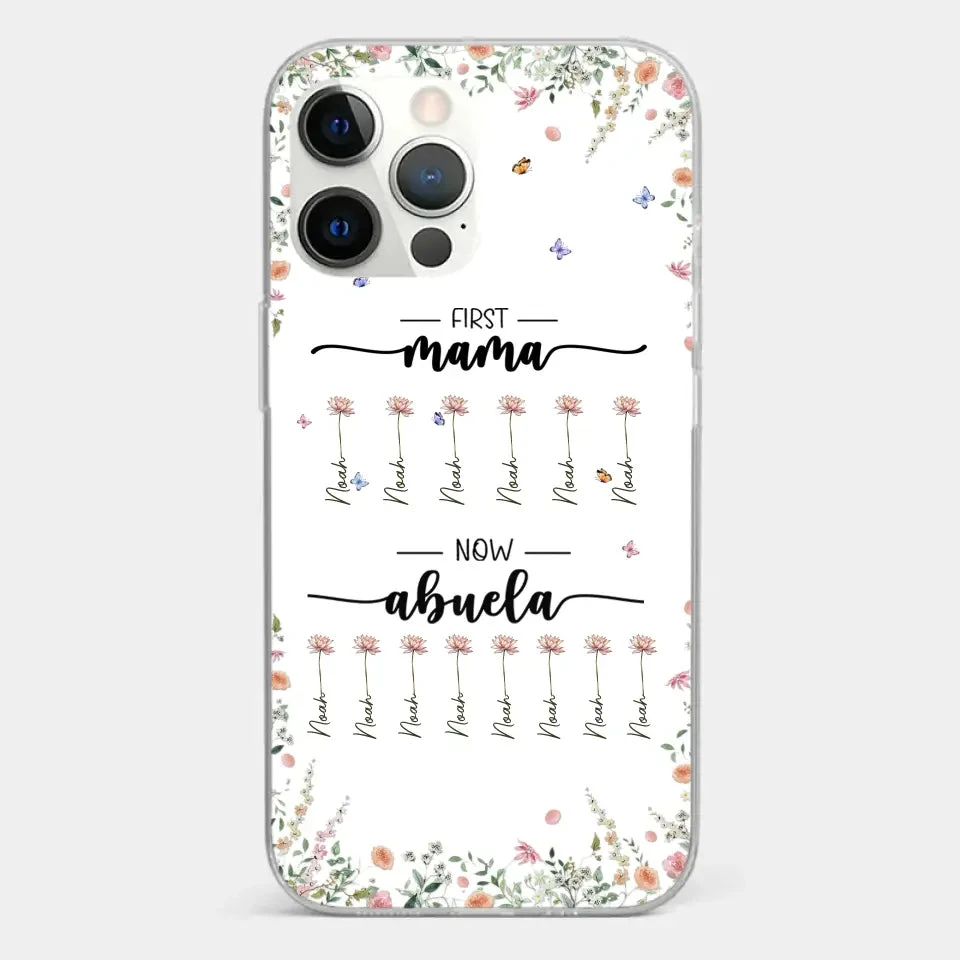 First Mom Now Granny - Family Personalized Custom Clear Phone Case - Gift For Mom, Grandma 15 First Mom Now Granny - Family Personalized Custom Clear Phone Case - Gift For Mom, Grandma - Image 15