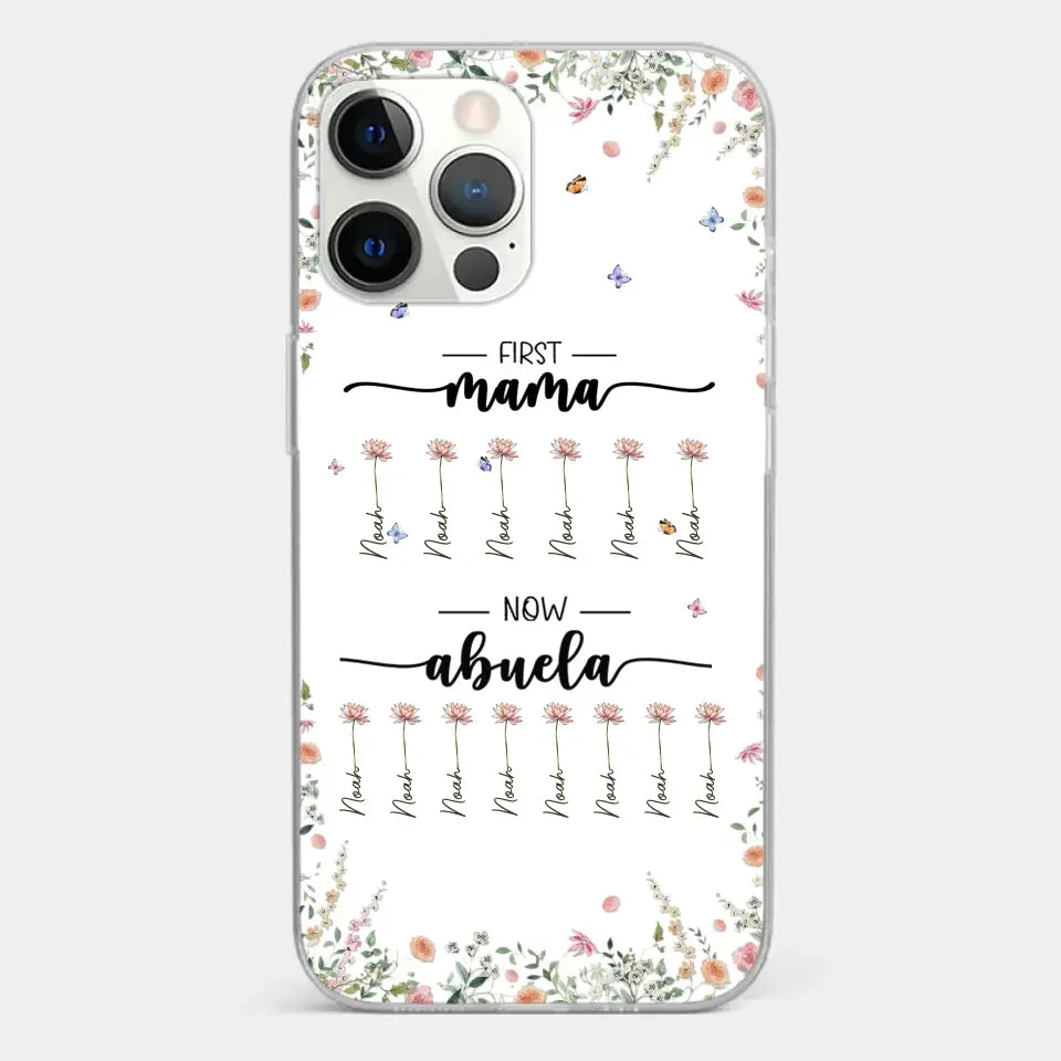 First Mom Now Granny - Family Personalized Custom Clear Phone Case - Gift For Mom, Grandma 16 First Mom Now Granny - Family Personalized Custom Clear Phone Case - Gift For Mom, Grandma - Image 16