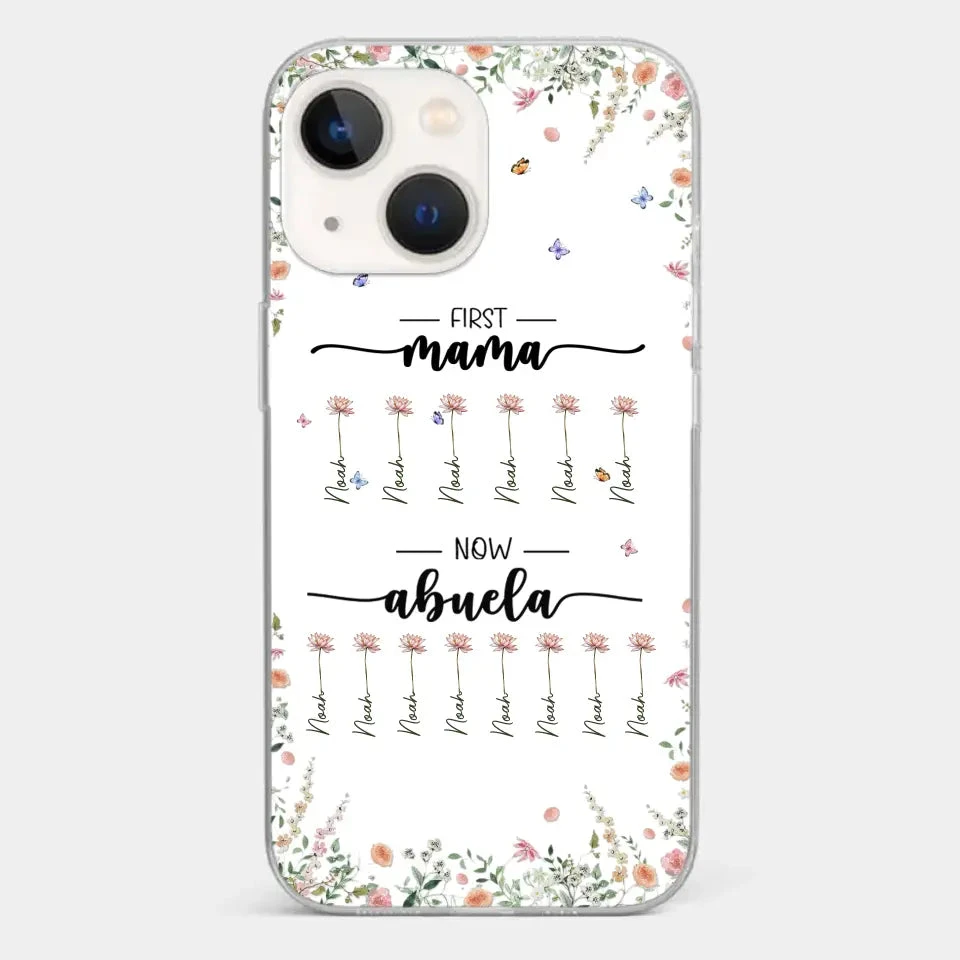 First Mom Now Granny - Family Personalized Custom Clear Phone Case - Gift For Mom, Grandma 18 First Mom Now Granny - Family Personalized Custom Clear Phone Case - Gift For Mom, Grandma - Image 18