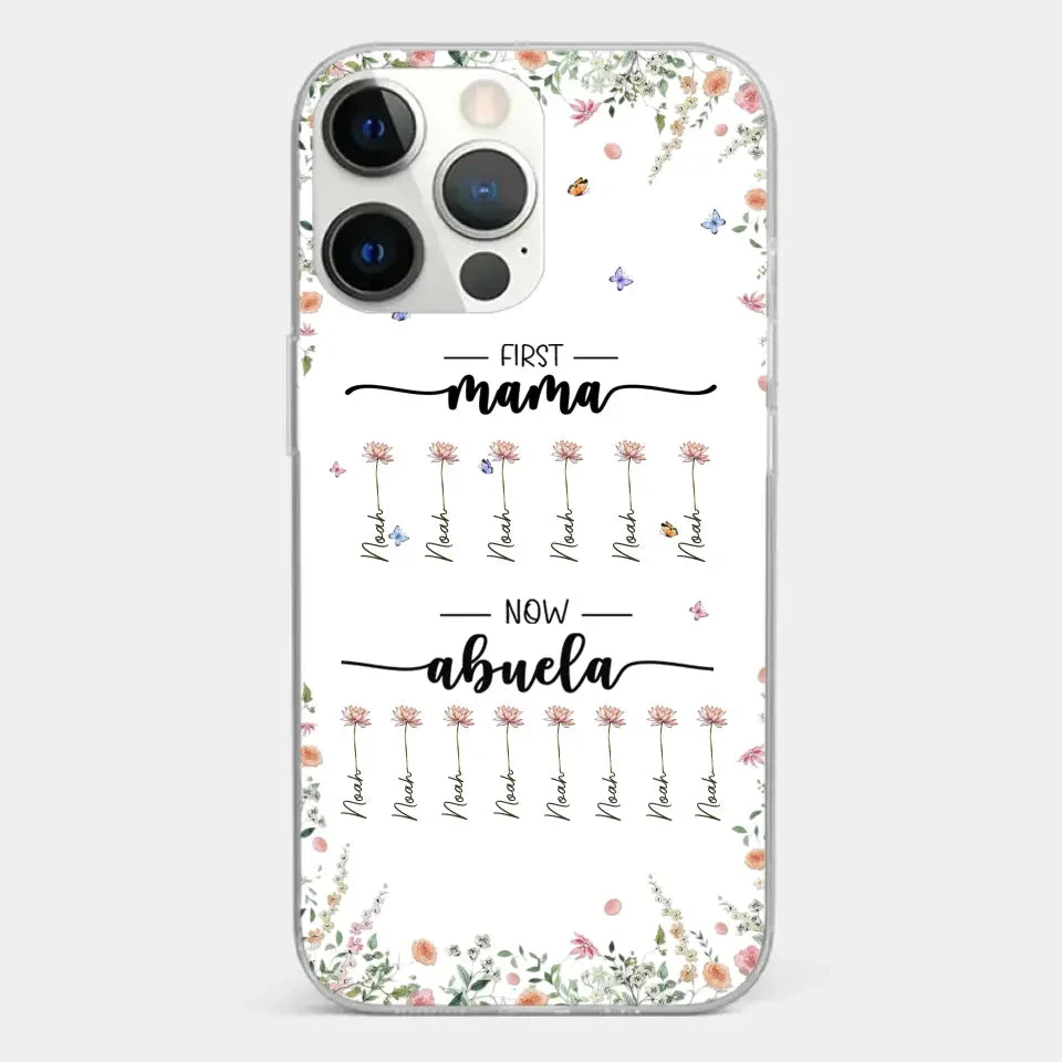 First Mom Now Granny - Family Personalized Custom Clear Phone Case - Gift For Mom, Grandma 19 First Mom Now Granny - Family Personalized Custom Clear Phone Case - Gift For Mom, Grandma - Image 19