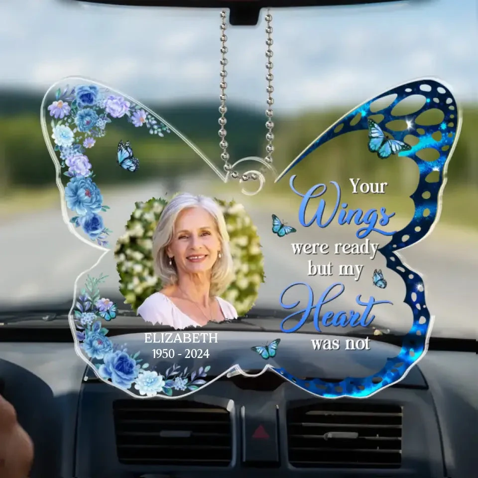 Custom Photo My Spirit Keeps Faithful Watch Over You - Memorial Personalized Custom Car Ornament - Acrylic Custom Shaped - Sympathy Gift For Family Members 2 Custom Photo My Spirit Keeps Faithful Watch Over You - Memorial Personalized Custom Car Ornament - Acrylic Custom Shaped - Sympathy Gift For Family Members - Image 2