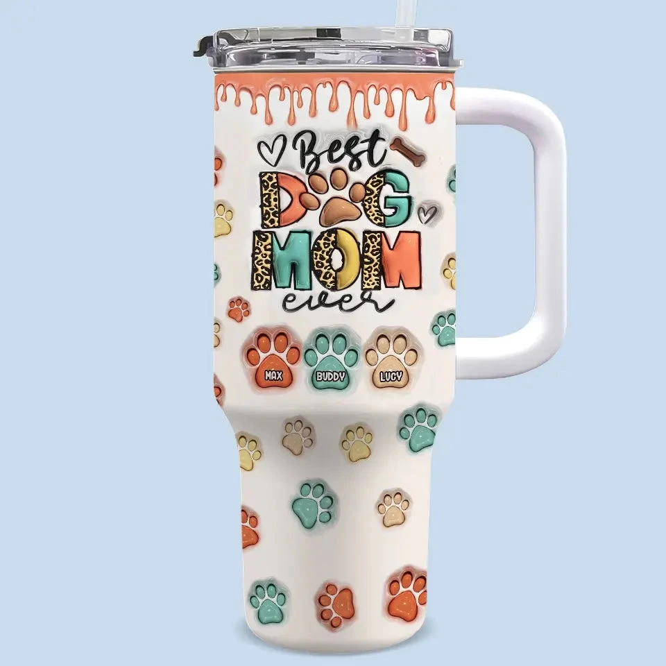 Pets Are The Best Example Of Unconditional Love - Dog & Cat Personalized Custom 3D Inflated Effect Printed 40 Oz Stainless Steel Tumbler With Handle - Gift For Pet Owners, Pet Lovers 1 Pets Are The Best Example Of Unconditional Love - Dog & Cat Personalized Custom 3D Inflated Effect Printed 40 Oz Stainless Steel Tumbler With Handle - Gift For Pet Owners, Pet Lovers