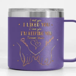 You're Always My Favorite Person - Couple Personalized Custom 14oz Stainless Steel Tumbler With Handle - Gift For Husband Wife, Anniversary 15 You're Always My Favorite Person - Couple Personalized Custom 14oz Stainless Steel Tumbler With Handle - Gift For Husband Wife, Anniversary -Pawfect House Store 66b345e61af12