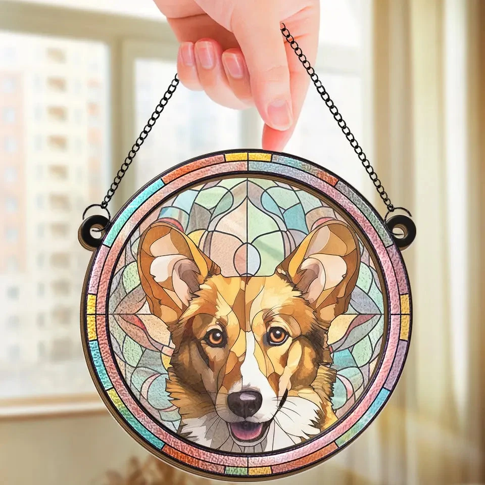 Custom Photo Life Is Simply Better With A Furry Friend Around - Memorial Personalized Window Hanging Suncatcher Ornament - Christmas Gift, Sympathy Gift For Pet Owners, Pet Lovers 3 Custom Photo Life Is Simply Better With A Furry Friend Around - Memorial Personalized Window Hanging Suncatcher Ornament - Christmas Gift, Sympathy Gift For Pet Owners, Pet Lovers - Image 3