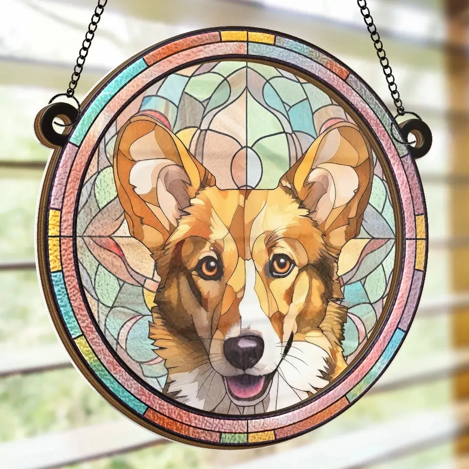 Custom Photo Life Is Simply Better With A Furry Friend Around - Memorial Personalized Window Hanging Suncatcher Ornament - Christmas Gift, Sympathy Gift For Pet Owners, Pet Lovers 4 Custom Photo Life Is Simply Better With A Furry Friend Around - Memorial Personalized Window Hanging Suncatcher Ornament - Christmas Gift, Sympathy Gift For Pet Owners, Pet Lovers - Image 4
