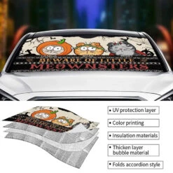 Beware Of Little Meownster - Cat Personalized Custom Auto Windshield Sunshade, Car Window Protector - Halloween Gift For Pet Owners, Pet Lovers 7 Beware Of Little Meownster - Cat Personalized Custom Auto Windshield Sunshade, Car Window Protector - Halloween Gift For Pet Owners, Pet Lovers -Pawfect House Store 66b9bda77a502