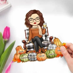 We're Always With You - Family Personalized Custom 2-Layered Wooden Plaque With Stand - Gift For Mom, Grandma 6 We're Always With You - Family Personalized Custom 2-Layered Wooden Plaque With Stand - Gift For Mom, Grandma -Pawfect House Store 66b9eadcc3ac2