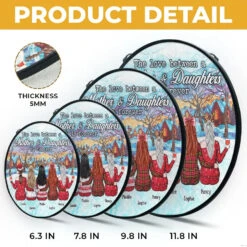 The Love Bewteen A Mother And Daughters Is Forever - Family Personalized Custom Stained Glass Window Hanging Suncatcher - Christmas Gift For Mom, Daughter 9 The Love Bewteen A Mother And Daughters Is Forever - Family Personalized Custom Stained Glass Window Hanging Suncatcher - Christmas Gift For Mom, Daughter -Pawfect House Store 66bddd7d37d51