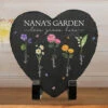 The Mother's Love Is More Beautiful Than Any Flower - Family Personalized Custom Heart Shaped Stone With Stand - Gift For Mom, Grandma