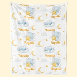Such A Big Miracle, In Such A Little Elephant - Family Personalized Custom Baby Blanket - Gift For Baby Kids, Newborn Baby 11 Such A Big Miracle, In Such A Little Elephant - Family Personalized Custom Baby Blanket - Gift For Baby Kids, Newborn Baby -Pawfect House Store 66c30abfee486