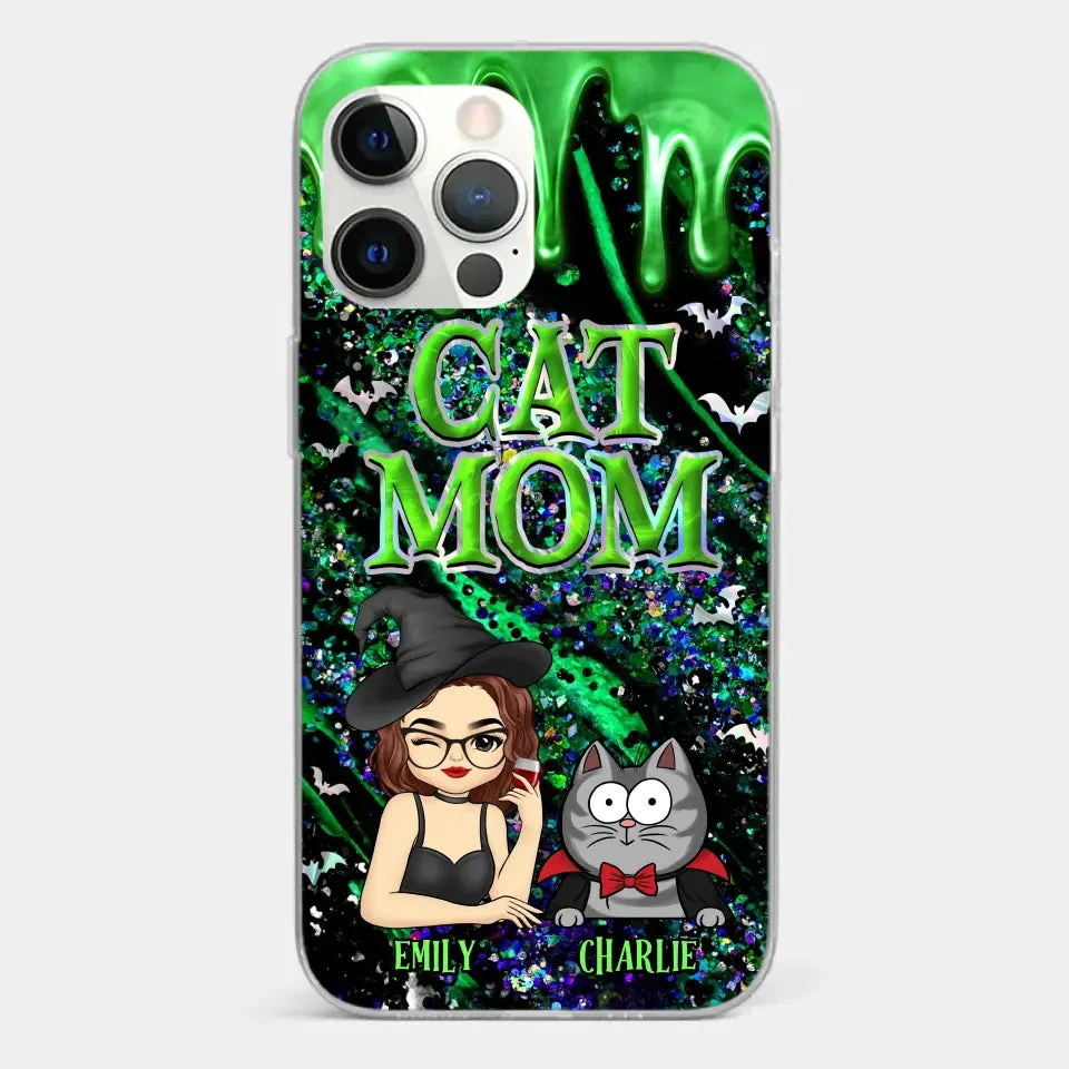 Witchy Vibes For Cat Mom This Halloween - Cat Personalized Custom Clear Phone Case - Halloween Gift For Pet Owners, Pet Lovers 11 Witchy Vibes For Cat Mom This Halloween - Cat Personalized Custom Clear Phone Case - Halloween Gift For Pet Owners, Pet Lovers - Image 11