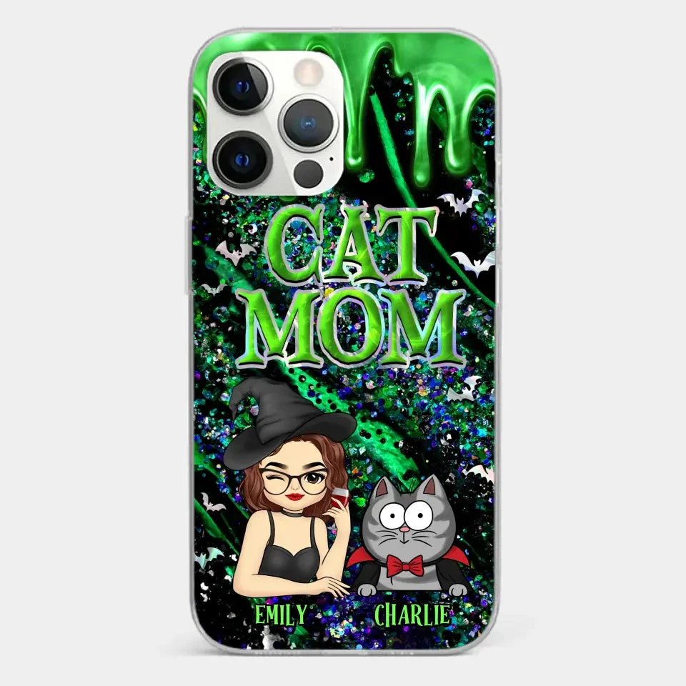 Witchy Vibes For Cat Mom This Halloween - Cat Personalized Custom Clear Phone Case - Halloween Gift For Pet Owners, Pet Lovers 12 Witchy Vibes For Cat Mom This Halloween - Cat Personalized Custom Clear Phone Case - Halloween Gift For Pet Owners, Pet Lovers - Image 12