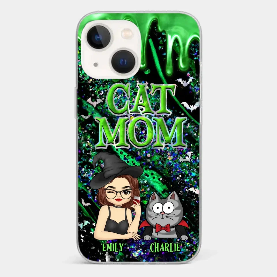 Witchy Vibes For Cat Mom This Halloween - Cat Personalized Custom Clear Phone Case - Halloween Gift For Pet Owners, Pet Lovers 18 Witchy Vibes For Cat Mom This Halloween - Cat Personalized Custom Clear Phone Case - Halloween Gift For Pet Owners, Pet Lovers - Image 18