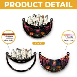 Halloween Sparks Joy When We Share It With Loved Ones - Family Personalized Window Hanging Suncatcher - Halloween Gift For Family Members -Pawfect House Store 66c46e3669d79