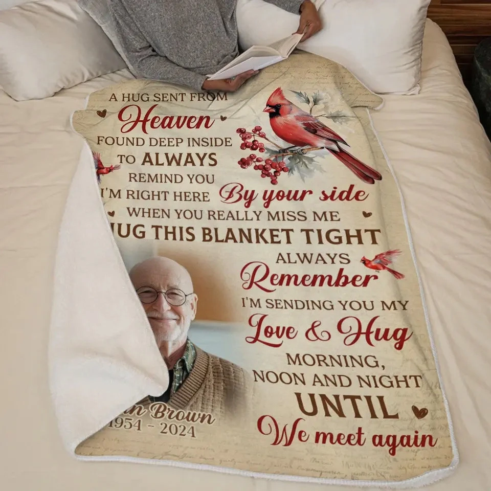 Custom Photo The Spirit Lives On Forever - Memorial Personalized Custom Blanket - Sympathy Gift For Family Members 5 Custom Photo The Spirit Lives On Forever - Memorial Personalized Custom Blanket - Sympathy Gift For Family Members - Image 5