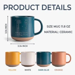 Love Is The Flower You’ve Got To Let Grow - Family Personalized Custom Pottery Mug - Gift For Mom, Daughter -Pawfect House Store 66c6b331205ab