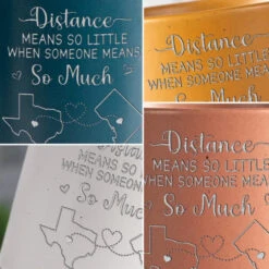 The Love Between Mother And Daughter Knows No Distance - Family Personalized Custom Pottery Mug - Gift For Mom, Daughter -Pawfect House Store 66c6bdb08be7a