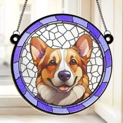Custom Photo I’ll Miss You The Rest Of Mine - Memorial Personalized Window Hanging Suncatcher - Sympathy Gift For Pet Owners, Pet Lovers