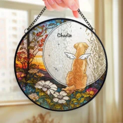 My Heart Will Always Wear The Pawprints Left By You - Memorial Personalized Custom Stained Glass Window Hanging Suncatcher - Sympathy Gift For Pet Owners, Pet Lovers 14 My Heart Will Always Wear The Pawprints Left By You - Memorial Personalized Custom Stained Glass Window Hanging Suncatcher - Sympathy Gift For Pet Owners, Pet Lovers -Pawfect House Store 66c71eef0525c large 85360fc4 8e75 4639 aa28 51b04ca5da98