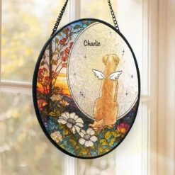 My Heart Will Always Wear The Pawprints Left By You - Memorial Personalized Custom Stained Glass Window Hanging Suncatcher - Sympathy Gift For Pet Owners, Pet Lovers 13 My Heart Will Always Wear The Pawprints Left By You - Memorial Personalized Custom Stained Glass Window Hanging Suncatcher - Sympathy Gift For Pet Owners, Pet Lovers -Pawfect House Store 66c71eef05272 large fd69021d a2c3 4fb4 98f6 10435e76d8b4