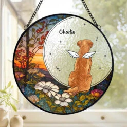 My Heart Will Always Wear The Pawprints Left By You - Memorial Personalized Custom Stained Glass Window Hanging Suncatcher - Sympathy Gift For Pet Owners, Pet Lovers 10 My Heart Will Always Wear The Pawprints Left By You - Memorial Personalized Custom Stained Glass Window Hanging Suncatcher - Sympathy Gift For Pet Owners, Pet Lovers -Pawfect House Store 66c71eef052c6 large 638adcb8 775a 4ecb b1c3 594c2e8041c1