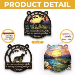 A Dog Wags His Tail With His Heart - Memorial Personalized Window Hanging Suncatcher - Sympathy Gift For Pet Owners, Pet Lovers 13 A Dog Wags His Tail With His Heart - Memorial Personalized Window Hanging Suncatcher - Sympathy Gift For Pet Owners, Pet Lovers -Pawfect House Store 66c850e2e9300 large 6a31029f c15c 4e79 b51c b547e1013360