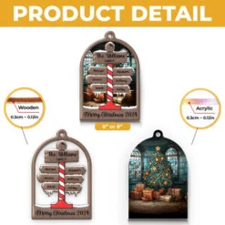 There’s Snow Place Like Home - Family Personalized Window Hanging Suncatcher - Christmas Gift For Family Members -Pawfect House Store 66cbf09d9496d