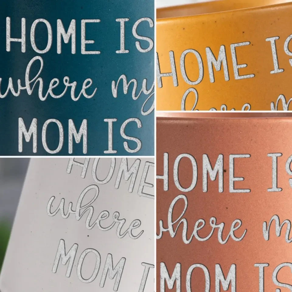 Home Is Where My Mom Is - Family Personalized Custom Pottery Mug - Gift For Mom, Grandma 6 Home Is Where My Mom Is - Family Personalized Custom Pottery Mug - Gift For Mom, Grandma - Image 6