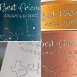 The Distance Between Us Is Huge, But Our Bond Is Strong - Bestie Personalized Custom Pottery Mug - Gift For Best Friends, BFF, Sisters 14 The Distance Between Us Is Huge, But Our Bond Is Strong - Bestie Personalized Custom Pottery Mug - Gift For Best Friends, BFF, Sisters -Pawfect House Store 66cd95cdbe23e