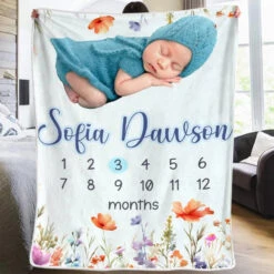 Custom Photo You’re My Favorite Reason To Lose Sleep - Family Personalized Custom Baby Blanket - Gift For Baby Kids, Newborn Baby -Pawfect House Store 66cdb273724ec
