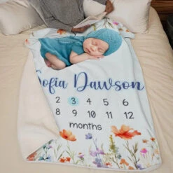 Custom Photo You’re My Favorite Reason To Lose Sleep - Family Personalized Custom Baby Blanket - Gift For Baby Kids, Newborn Baby -Pawfect House Store 66cdb275163fb